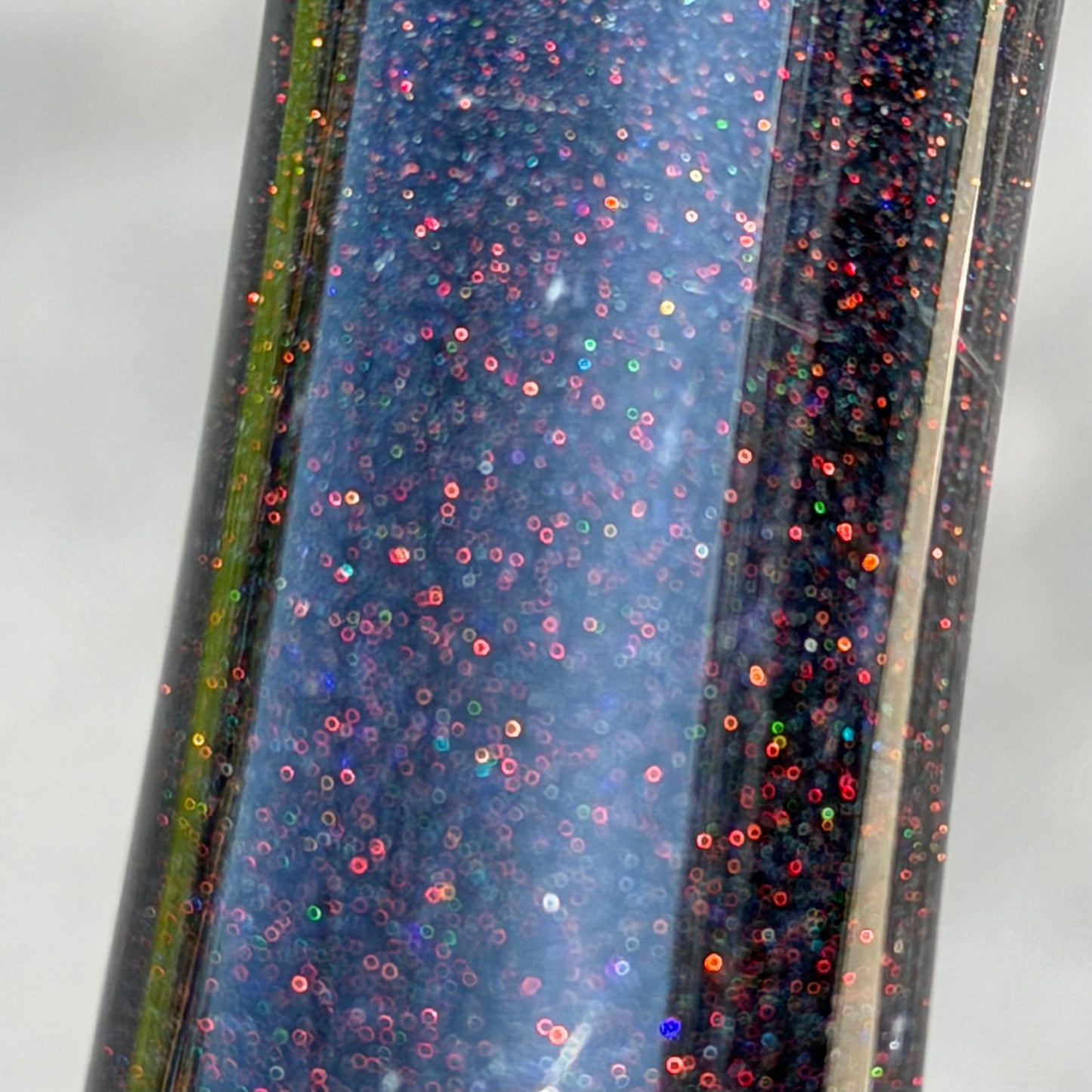 Greasy Black Crushed Opal Rod