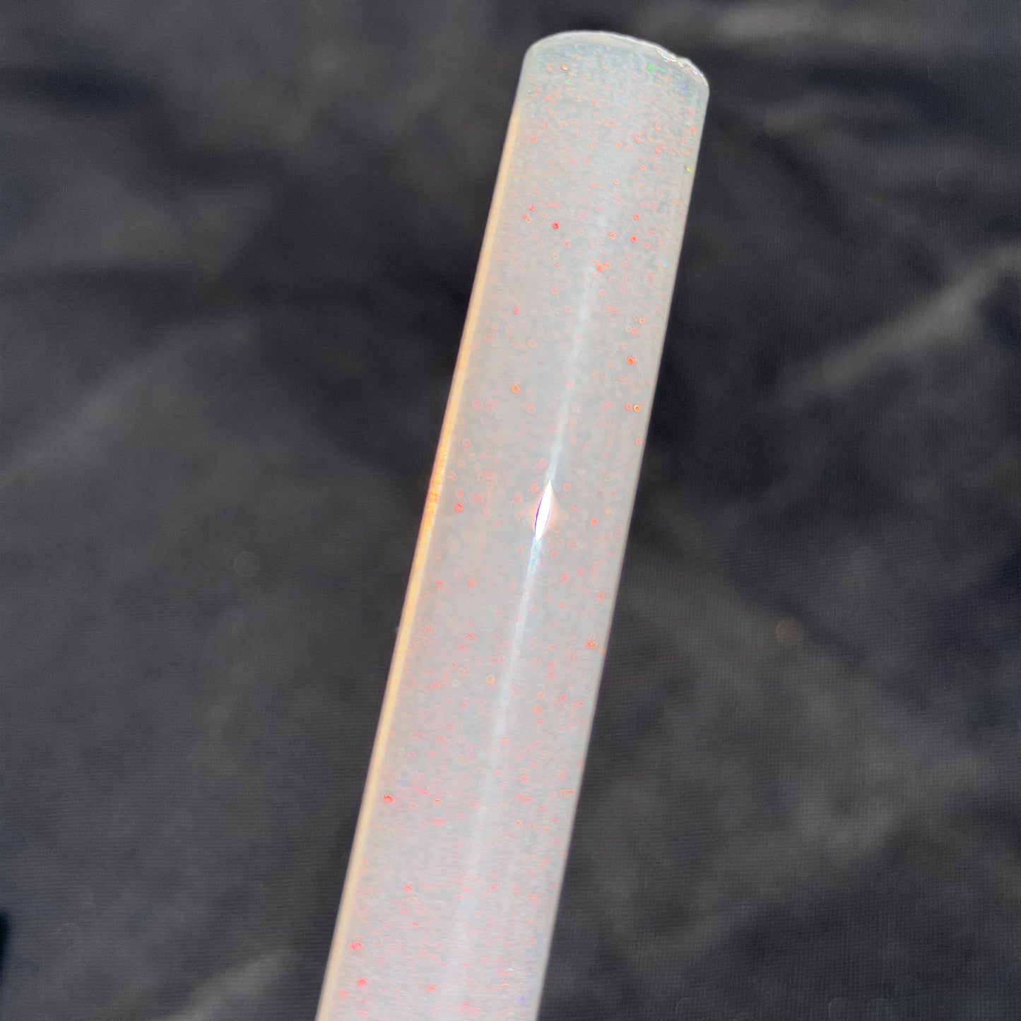 Clear Crushed Opal Rod