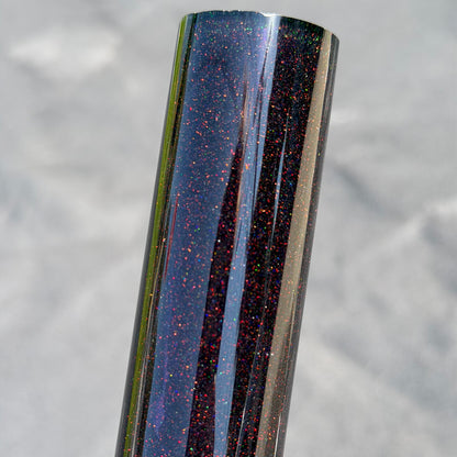 Greasy Black Crushed Opal Tube