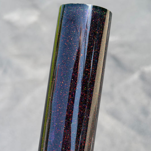 Greasy Black Crushed Opal Tube