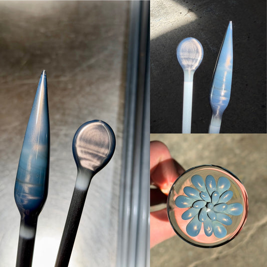 Exp. Blue Opal Pearl Rod