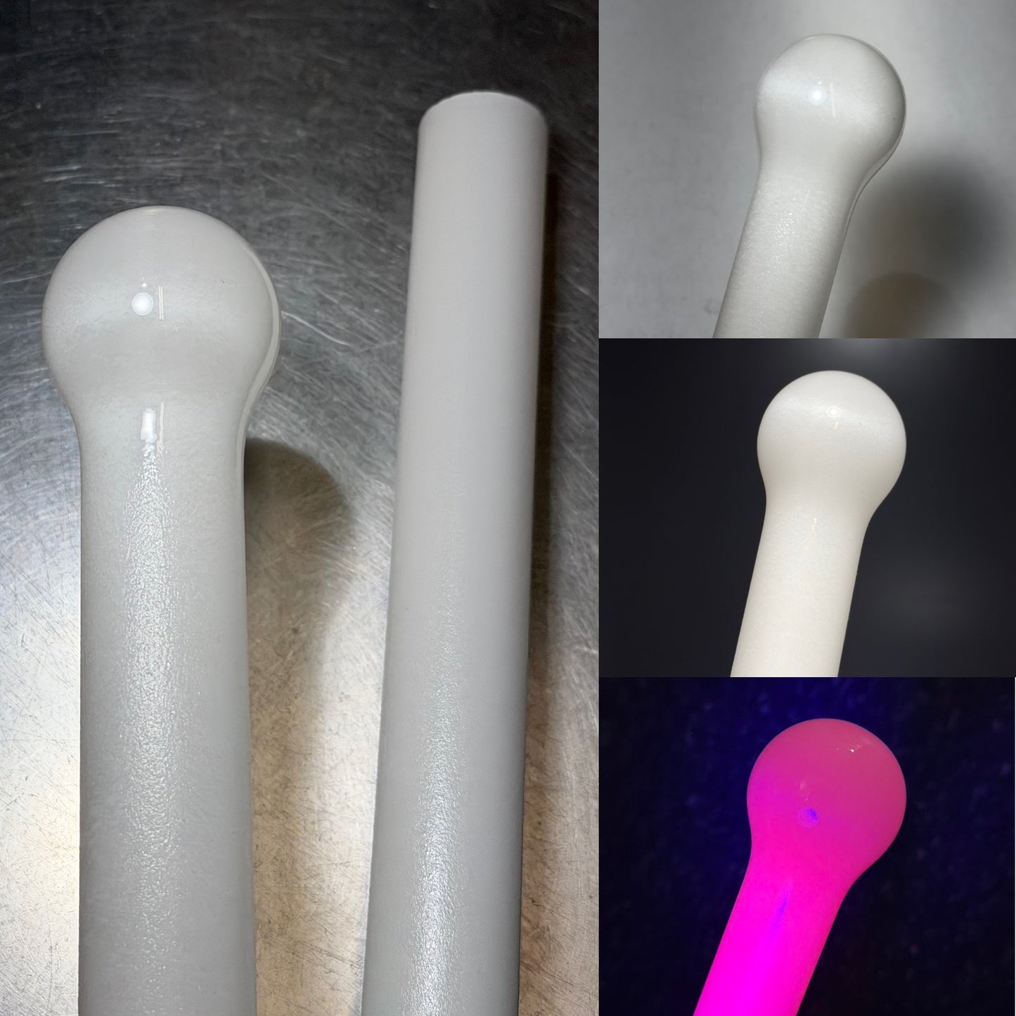 White Satin Tube