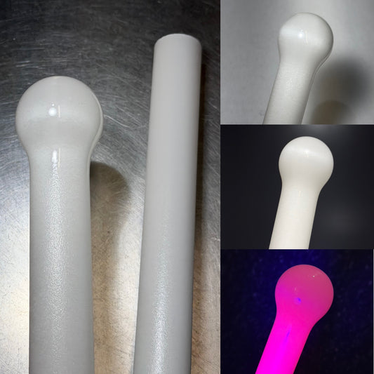 White Satin Tube